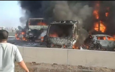 埃及北部高速公路多車連環相撞 釀32人死亡63人受傷