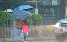 明起转大雨狂风雷暴 落足一连九日