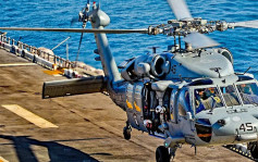 美國海軍海鷹直升機加州墜毀 1人受傷