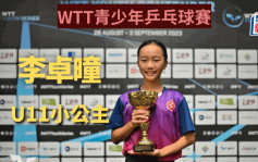 乒乓球｜U11小公主  李卓曈連贏東歐兩站冠軍