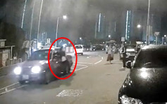 车Cam直击｜屯门女子争拗车资突被的士「拖住跑」 的哥涉危驾被捕