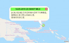 巴布亚新畿内亚7.5级强烈地震 太平洋沿岸料有海啸
