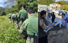 警方西貢一連十日反爆竊 高姿態搜山巡邏 與地區合作宣傳防罪意識
