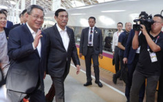 總理李強試坐印尼雅萬高鐵 