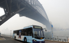 澳洲山火惹毒霾吹袭雪梨 污染超「危害」级11倍