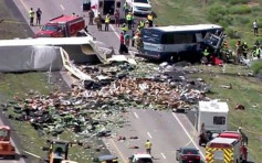 美國新墨西哥州發生車禍 最少4死逾40傷