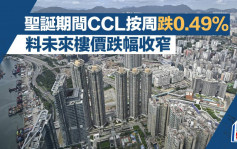 聖誕期間CCL按周跌0.49% 料未來樓價跌幅收窄