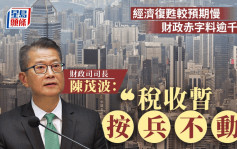 施政報告2023｜赤字料逾1千億元 陳茂波：財政儲備足以讓香港「挺過去」