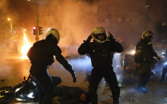 雅典反警暴示威變衝突 一警員受重傷
