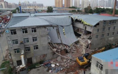 哈爾濱食品公司倉庫倒塌 至少7人被困