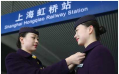 上海铁路局加开班次　应对长三角铁路回程客流