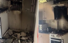 英国女大学生烤多士「酿大祸」 厨房全毁现场惨况曝光