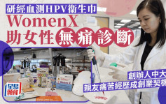 企業會客室｜研經血測HPV衞生巾 拓FemTech市場 WomenX助女性無痛診斷