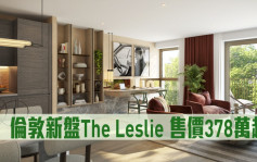 海外地产｜伦敦新盘The Leslie 售价378万起