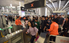 高鐵西九站客量再創新高 昨94606人次出入境