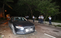 可疑男子屯门遇查驾Audi逃逸  警员扑窗拦截不果追缉司机