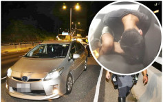 25岁男司机无牌驾驶 九龙湾冲路障狂飙10公里至呈祥道被擒
