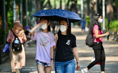 继续热！本港多区气温达34°C 上水大美督一度高见近37°C