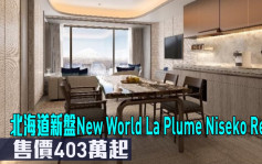 海外地產｜北海道新盤New World La Plume Niseko Resort 售價403萬起
