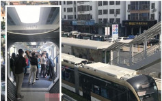 深圳首条有轨电车昨起试运 日均客量1.92万人次