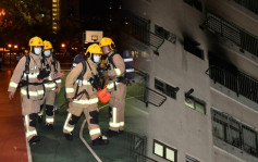 大埔大元邨單位起火至少3傷 逾百居民自行疏散