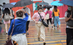 今日大致多雲 有幾陣驟雨