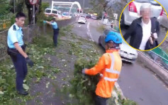 【有片】樹藝師幫警察清塌樹 竟換來途人一句「真係蠢」
