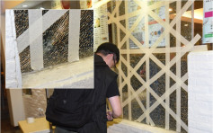 黃大仙食肆玻璃疑被氣槍狂徒擊毀 警方檢6粒鋼彈