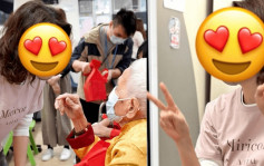 TVB视后探访安老院！与102岁婆婆亲民互动  竟被爆真人似XX岁？