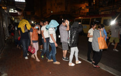 荃湾川龙街捣地下竹馆 拘39男女