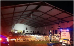 南非教堂倒塌至少13死29伤 疑大雨损毁地基肇祸