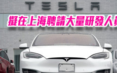 Tesla據報擬在上海聘請大量研發人員 或誕生中國版新車型