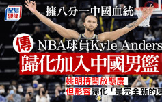 归化凯尔·安德森︱NBA球员归化加入中国男篮？ 姚明：「持开放态度」