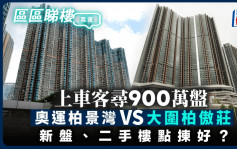 上车客寻900万盘 奥运柏景湾VS大围柏傲庄 新盘、二手楼点拣好？｜区区睇楼