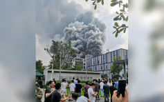 传华为东莞研发实验室附近大火 当局澄清起火点为附近建筑