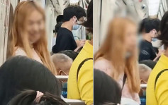 武漢地鐵女子傻笑向乘客吐口水 目擊者：後悔沒即時制止