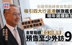 余偉文專訪｜金融峰會見效 四大行重返香港辦盛事 預告明年擴規模