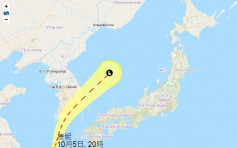 「康妮」今袭南韩 料明日影响北海道