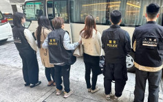 警方灣仔荃灣掃黃反黑工 拘多名女子涉違反逗留條件