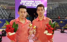 香港乒乓男雙組合 世巡賽卡塔爾站決賽奪金