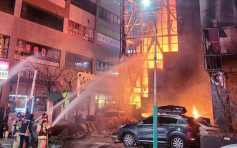 南韩仁川酒店停车场大火酿54伤   受困者天台跳隔邻建筑物逃生