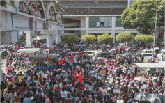 緬示威者強調無大台 籲和平抗議