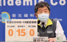 台湾增15宗新冠输入确诊 桃园防疫旅馆群组7病例改列本土感染 
