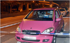 粉紅色平治長沙灣行車不定 驚青男司機涉藏毒被捕