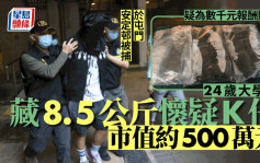 屯門公屋淪毒品倉 24歲大學生為千元報酬運500萬K仔被捕
