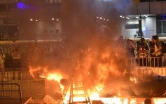 【修例风波】示威者西洋菜南街纵火 一度传出爆炸声