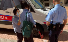 網傳警車屋邨被鎖 警方澄清測試鎖車設備