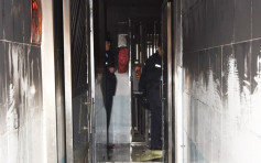 深水埗劏房客燒炭圖輕生 燒著雜物起火兩男送院