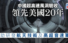 中国JF22超高速30马赫风洞验收  领先美国20年  助力研发航太及高超音速军备