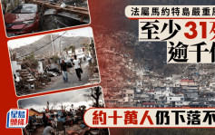 法屬馬約特島風災增至31死逾千傷  當局：最終罹難人數恐達數千人